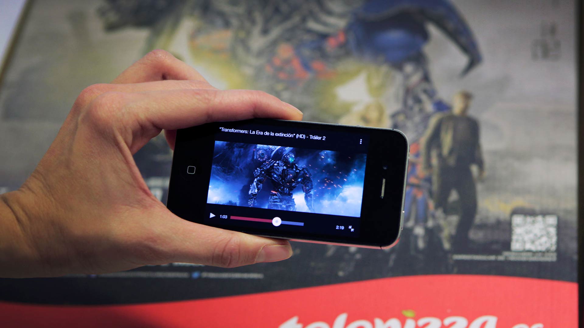 Caja de pizza con el Brand Partnership de Paramount y Telepizza