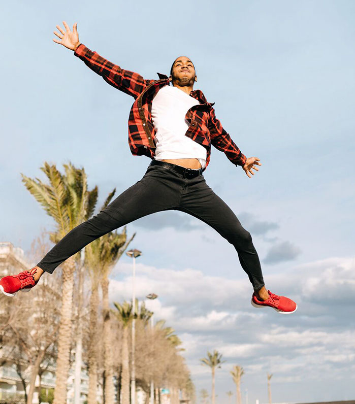 Jumping guy